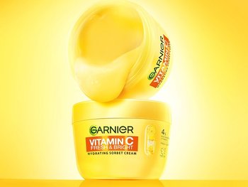 Garnier Vitamin C Sorbet Cream Υφή