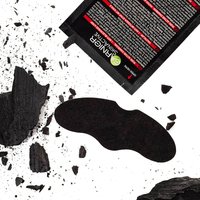 Charcoal Anti Blackhead Nose Strips Texture