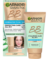 Ενυδατική Κρέμα ΒΒ για Μικτή ή Λιπαρή Ανοιχτόχρωμη Επιδερμίδα