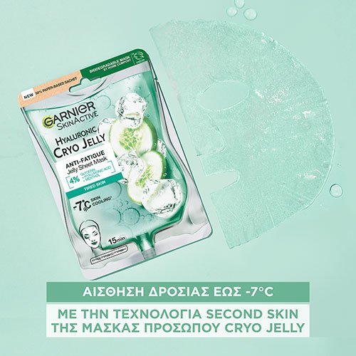 Cryo Jelly Υφασμάτινη Μάσκα Προσώπου με Υφή Τζελ Pack