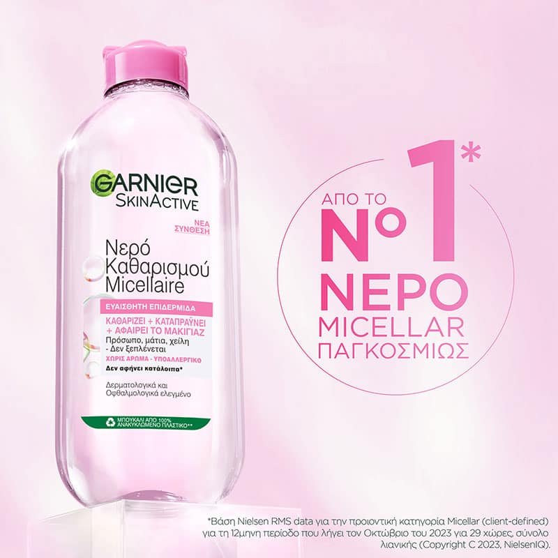 No 1 Νερό Ντεμακιγιάζ Micellaire 