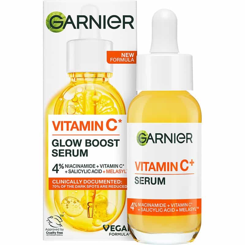 Vitamin C Serum για Λάμψη - Προϊόν σε κουτί