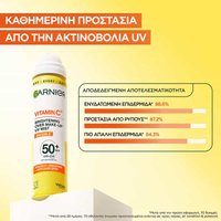 Vitamin C Over Make Up Mist Προσώπου για Καθημερινή Προστασία