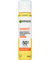 Vitamin C Over Make Up Mist Προσώπου με Αντηλιακή Προστασία SPF50+