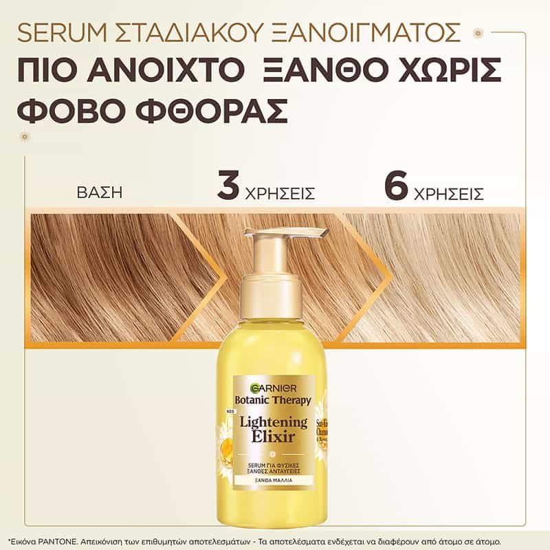 Chamomile Serum Σταδιακού Ξανοίγματος Μαλλιών