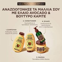 Avocado Σαμπουάν Αναζωογόνηση Μαλλιών