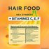 FRUCTIS HAIR FOOD Μάσκα Μαλλιών για Θρέψη 3 σε 1 με Μπανάνα Ingredients