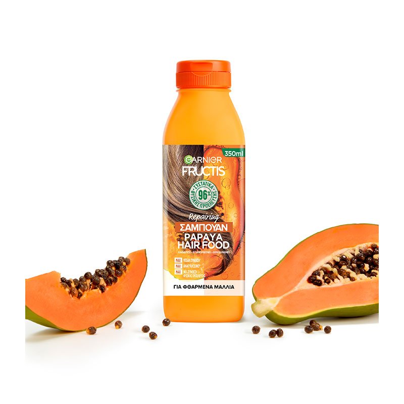 papaya shampoo hair food