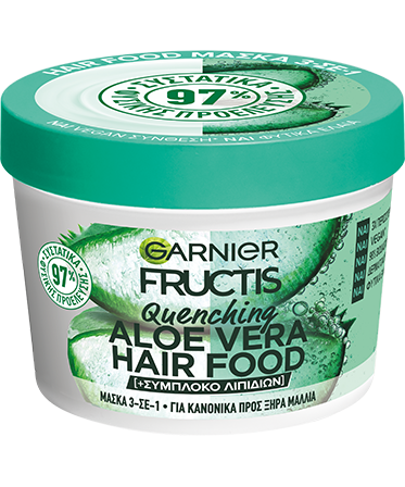 aloe hair food mask