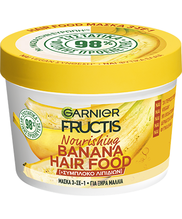 banana hair food mask