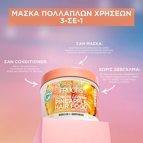 Pineapple Mask Hair Food Use