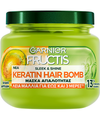 Keratin Hair Bomb Μάσκα για Λείανση Μαλλιών & Απαλότητα