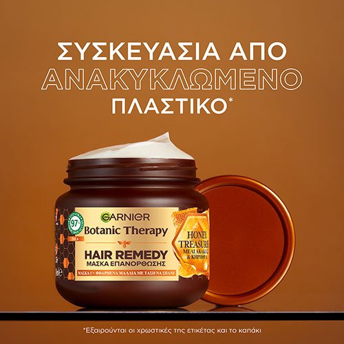 Μάσκα Επανόρθωσης Μαλλιών Honey Treasures