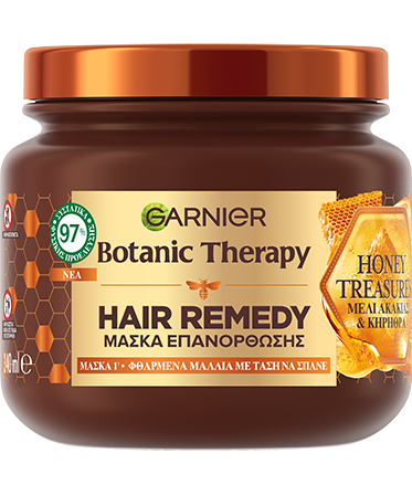 Μάσκα Επανόρθωσης Μαλλιών Honey Treasures
