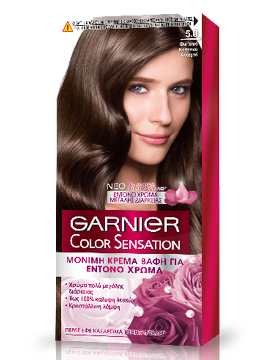 5.0 Φωτεινό Καστανό Ανοιχτό Color Sensation | Garnier