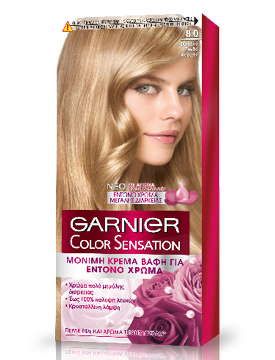 8.0 Φωτεινό Ξανθό Ανοιχτό Color Sensation | Garnier