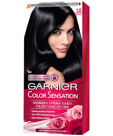 ΒΑΦΗ ΜΑΛΛΙΩΝ COLOR SENSATION 1.0 Μαύρο