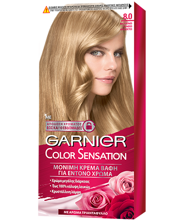 8.0 Φωτεινό Ξανθό Ανοιχτό Color Sensation