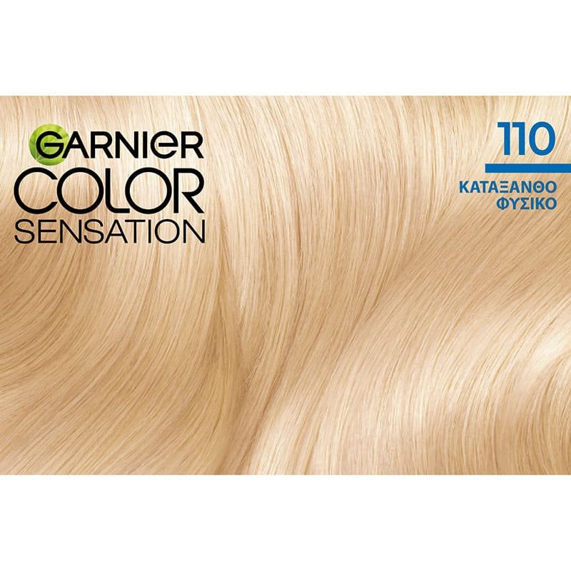 ΒΑΦΗ ΜΑΛΛΙΩΝ COLOR SENSATION 110 Κατάξανθο Φυσικό