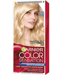 ΒΑΦΗ ΜΑΛΛΙΩΝ COLOR SENSATION 110 Κατάξανθο Φυσικό