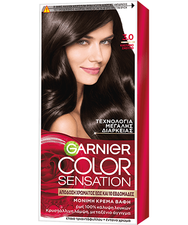 ΒΑΦΗ ΜΑΛΛΙΩΝ COLOR SENSATION 3.0 Καστανό Σκούρο