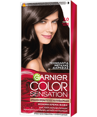 ΒΑΦΗ ΜΑΛΛΙΩΝ COLOR SENSATION 3.0 Καστανό Σκούρο