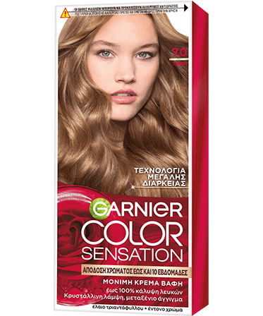 ΒΑΦΗ ΜΑΛΛΙΩΝ COLOR SENSATION 7.0 Ξανθό