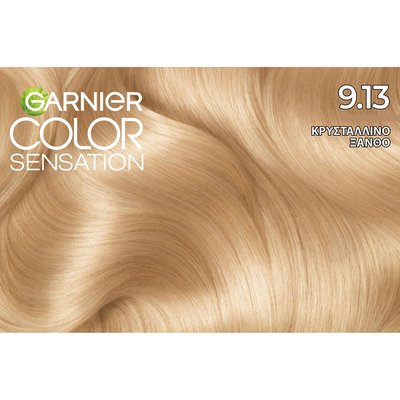 ΒΑΦΗ ΜΑΛΛΙΩΝ COLOR SENSATION 9.13 Κρυστάλλινο Ξανθό