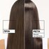 Olia Gloss Μάσκα Μαλλιών με Χρώμα Βαθύ Καστανό εικόνες πριν και μετά