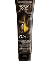 Olia Gloss Μάσκα Μαλλιών με Χρώμα Βαθύ Καστανό