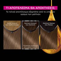 Olia 6.0 Ξανθό Σκούρο Βαφή Μαλλιών Χωρίς Αμμωνία Αποτελέσματα