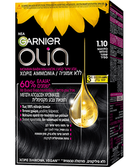 Olia 1.10 Μαύρο Μπλε Βαφή Μαλλιών Χωρίς Αμμωνία