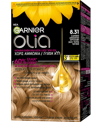 Olia 9G Ξανθό Πολύ Ανοιχτό Σαντρέ Βαφή Μαλλιών Χωρίς Αμμωνία