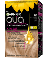 Olia 9G Ξανθό Πολύ Ανοιχτό Σαντρέ Βαφή Μαλλιών Χωρίς Αμμωνία