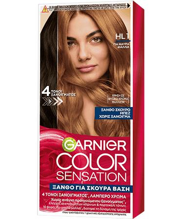 Color Sensation HL1 Ξανθό Σκούρο Μπεζ Μόνιμη Βαφή Μαλλιών
