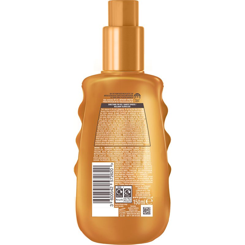 Αντηλιακό Spray in Milk SPF30