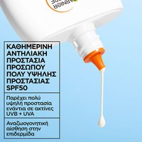 Garnier Water Fluid SPF50 προστασία