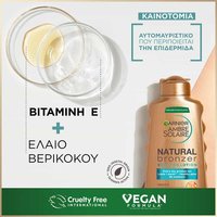 Αυτομαυριστικό Γαλάκτωμα Σώματος Natural Bronzer Συστατικά