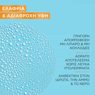 Αντηλιακά με ελαφριά και αδιάβροχη υφή